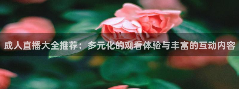 雨燕360体育直播足球罗甲：成人直播大全推荐：多元化的观看体验与丰富的互动内容